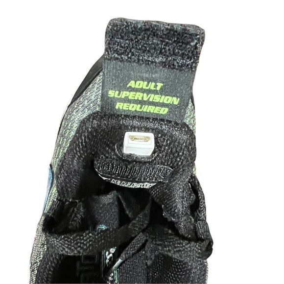 Skechers Black Luminators Light Up Lace Up Sneakers Size 13 Toddler - Picture 11 of 11